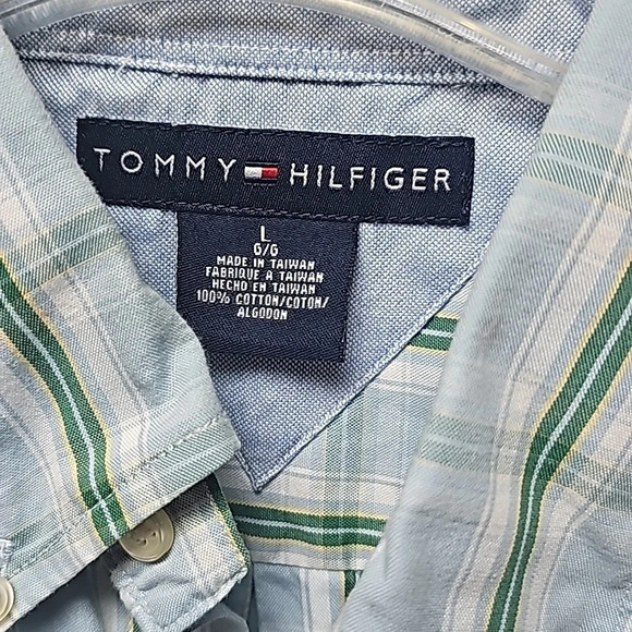 Tommy Hilfiger Shirt Sz Large - Picture 2 of 9